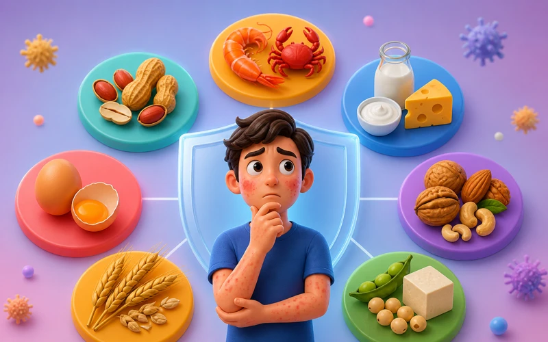 Types of Food Allergies Gastroeneterology Hospital in Delhi