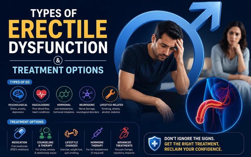 types of erectile dysfunction treatment